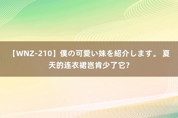 【WNZ-210】僕の可愛い妹を紹介します。 夏天的连衣裙岂肯少了它？