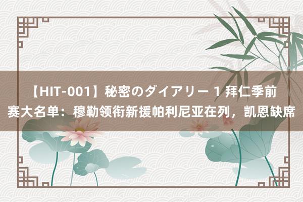 【HIT-001】秘密のダイアリー 1 拜仁季前赛大名单：穆勒领衔新援帕利尼亚在列，凯恩缺席