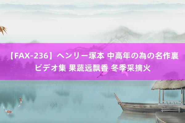 【FAX-236】ヘンリー塚本 中高年の為の名作裏ビデオ集 果蔬远飘香 冬季采摘火