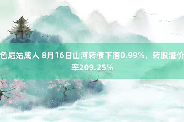 色尼姑成人 8月16日山河转债下落0.99%，转股溢价率209.25%