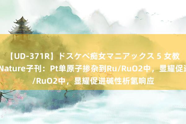 【UD-371R】ドスケベ痴女マニアックス 5 女教師＆女医編 ​Nature子刊：Pt单原子掺杂到Ru/RuO2中，显耀促进碱性析氢响应