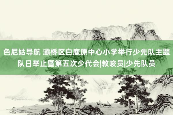 色尼姑导航 灞桥区白鹿原中心小学举行少先队主题队日举止暨第五次少代会|教唆员|少先队员